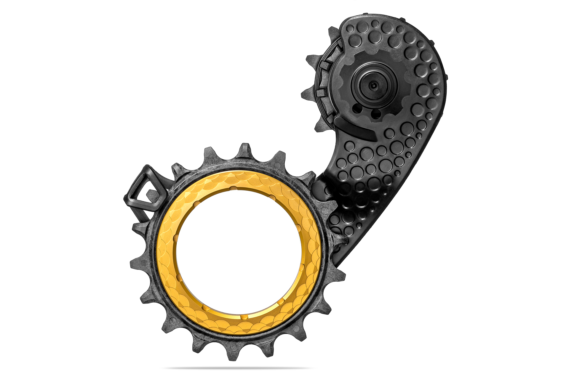 Oversized ceramic race rear derailleur cage for CyclingCeramic, compatible with Shimano Ultegra 8100/8150 and Dura-Ace 9200/9250 - Rêve de Vélo